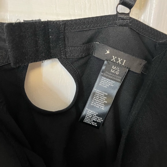 Forever 21 Sheer Dress, Bustier and Choker Size M/L - Picture 6 of 12